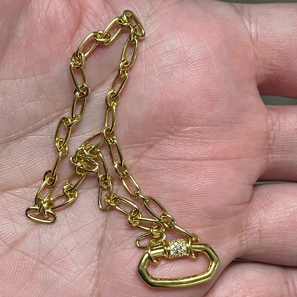 Kendra Scott Vermeil Bristol bracelet size large - Picture 1 of 1